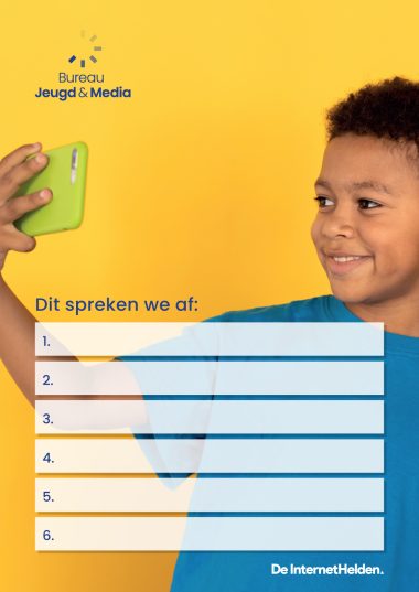 A2 poster afspraken omgangsvormen op sociale media - Primair Onderwijs en SO