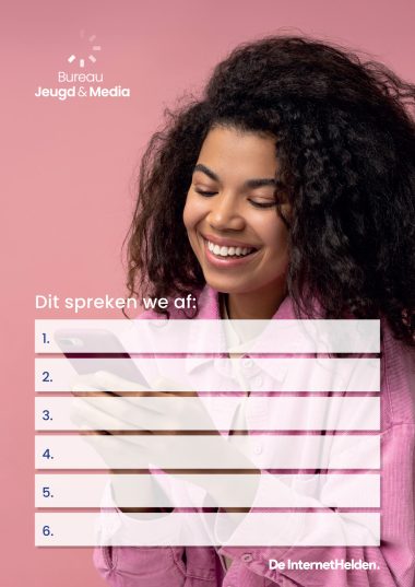 A2 poster afspraken omgangsvormen op sociale media - Voortgezet Onderwijs en VSO