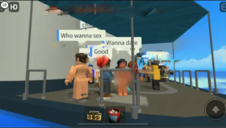 Roblox is niet veilig voor kinderen